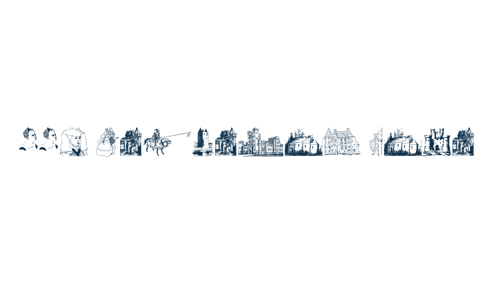 001 Medieval Daze, display market font preview