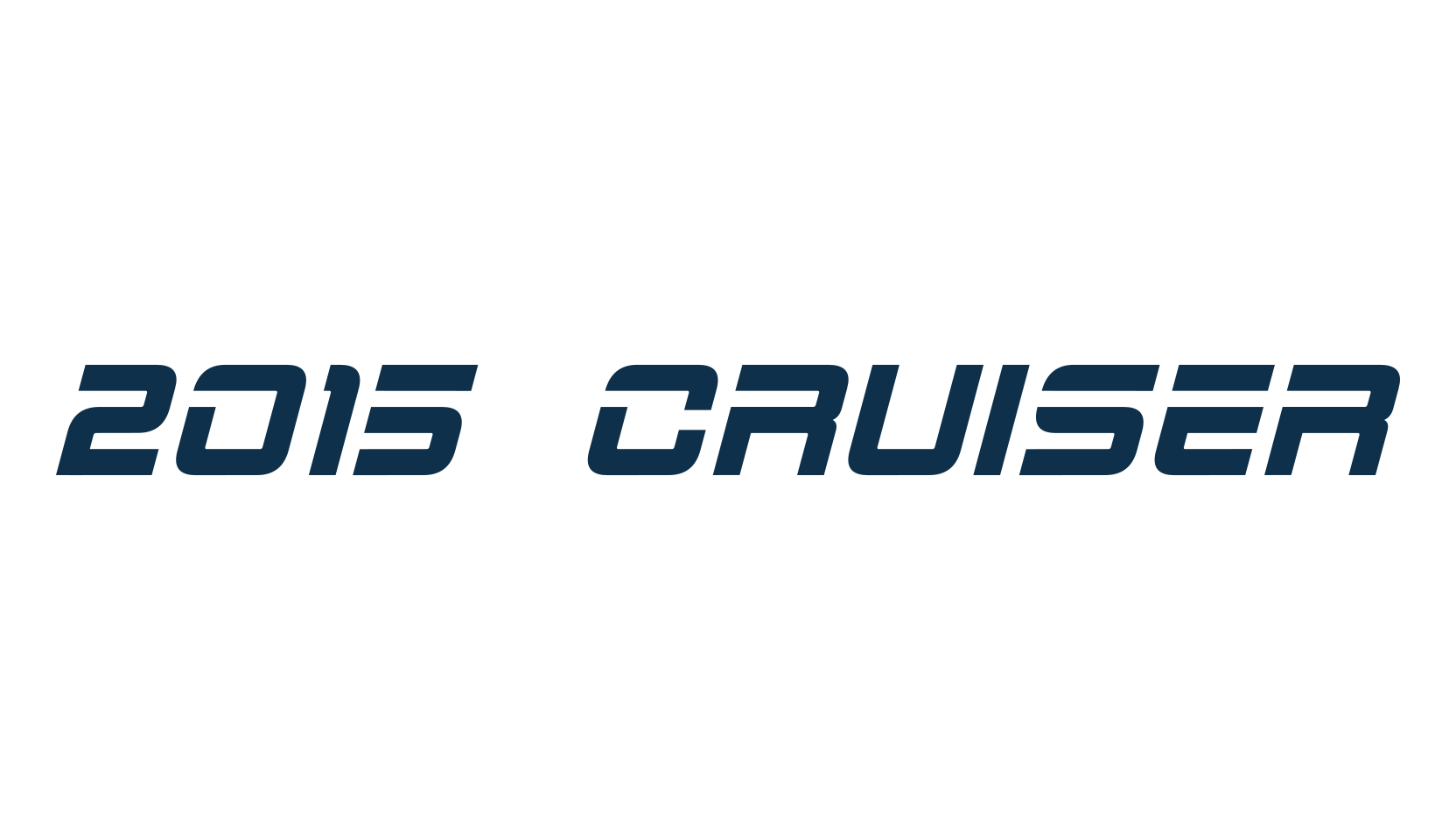 2015 Cruiser, techno sci-fi font preview