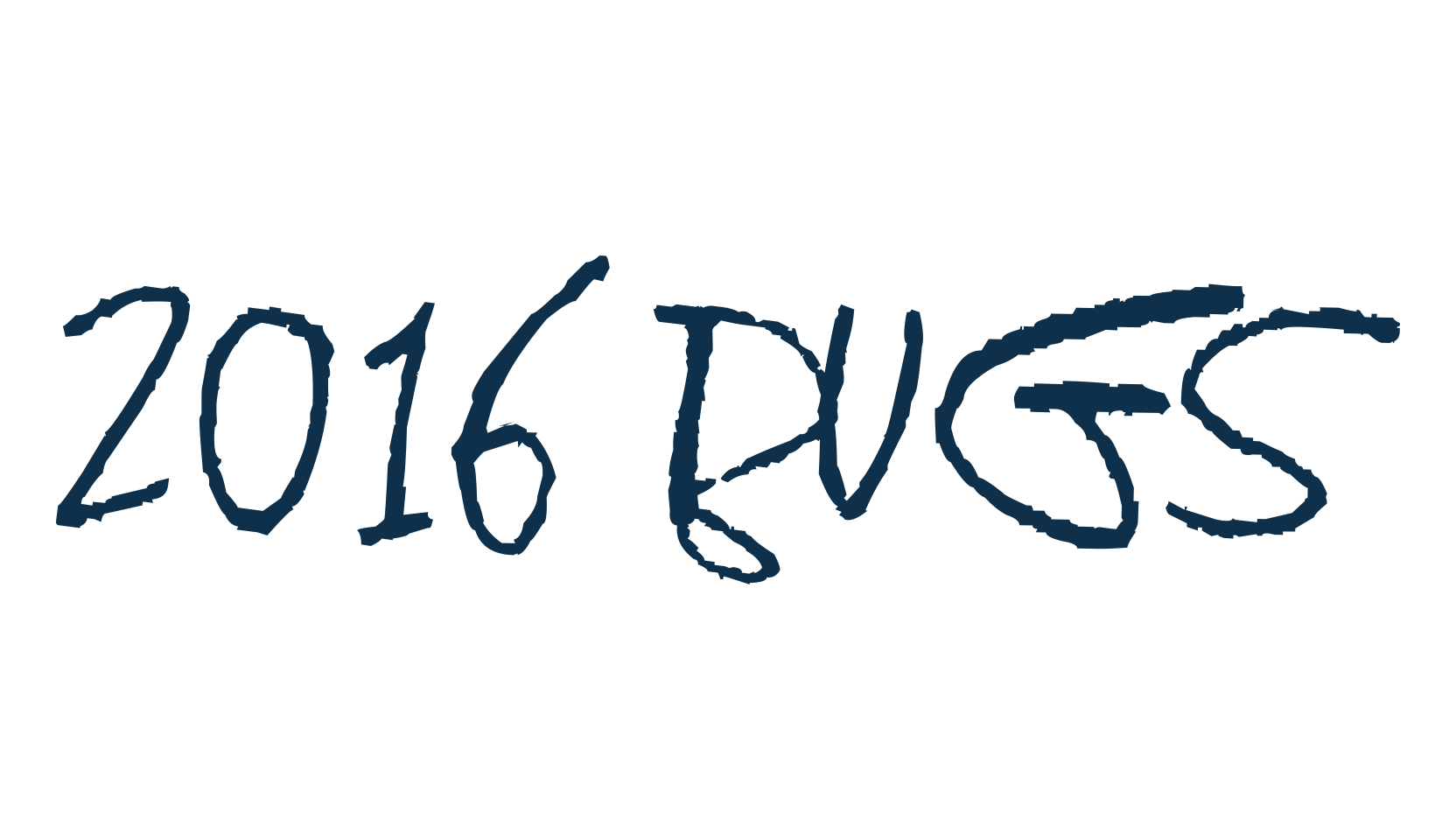 2016 Bugs, handwriting font preview