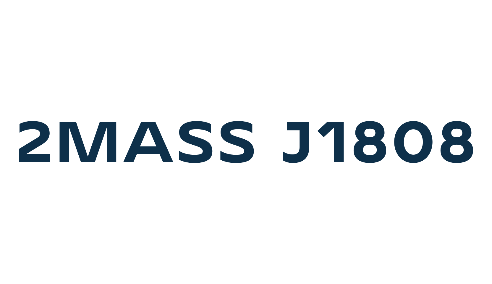2MASS J1808, basic sans serif font preview