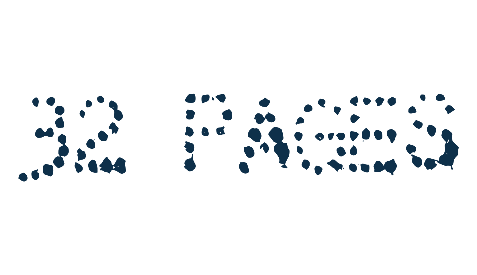 32 Pages, fancy eroded decorative font preview
