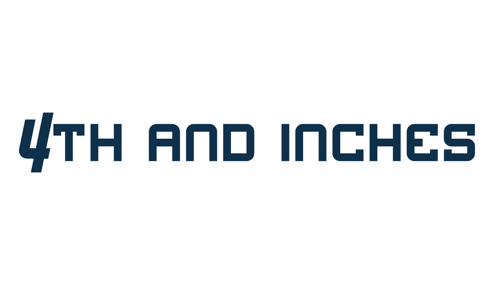 4th and Inches, fancy various techno sci-fi font preview