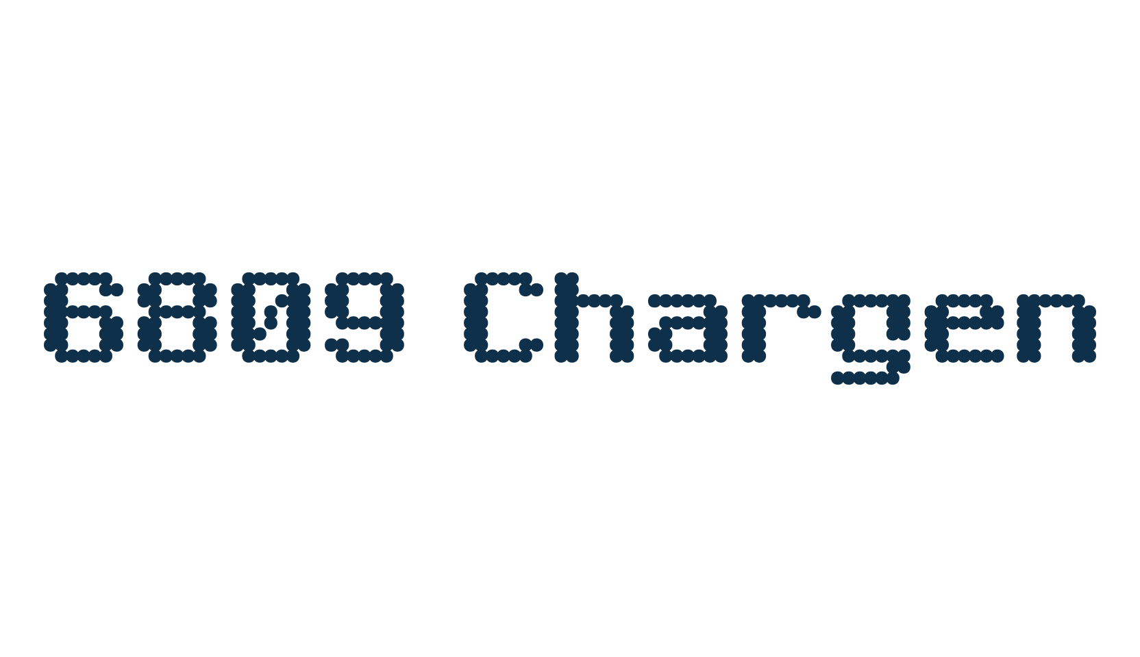 6809 Chargen, lcd font preview