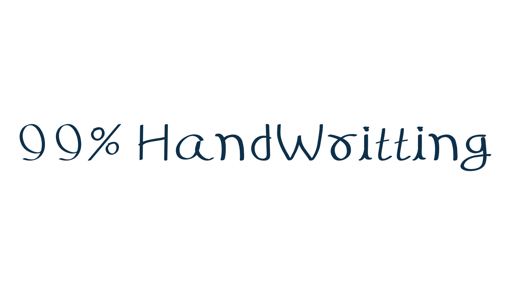 99% HandWritting, script handwritten fancy decorative calligraphy font preview