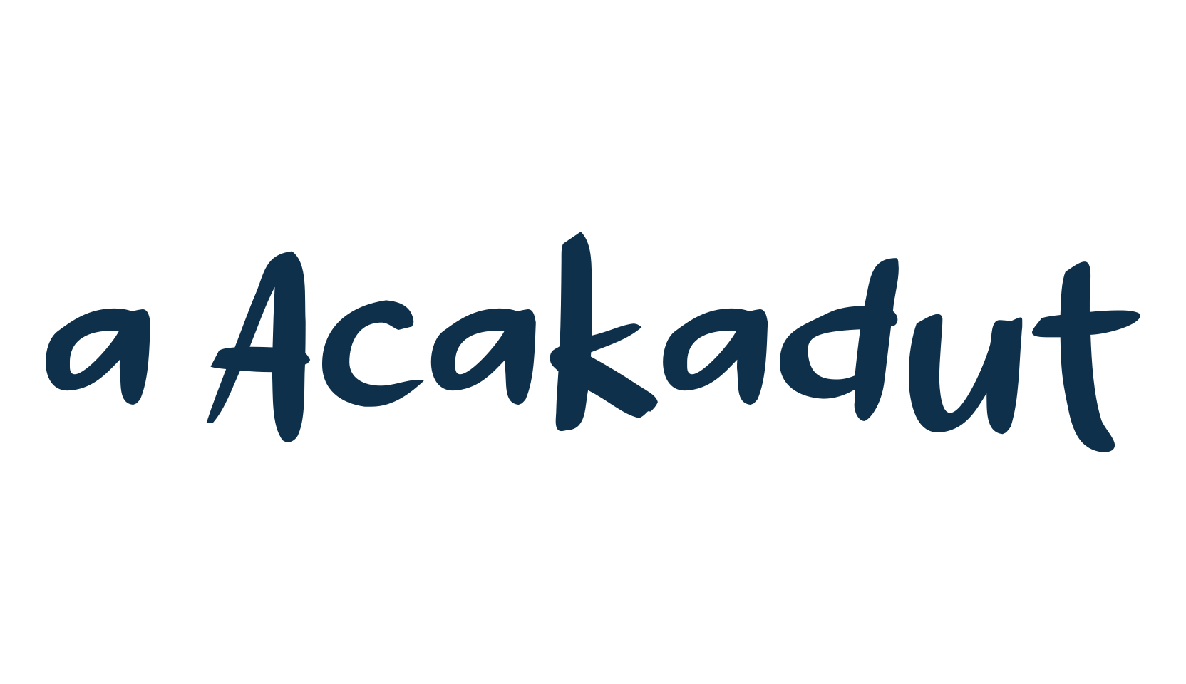 a Acakadut, script brush fancy decorative calligraphy font preview