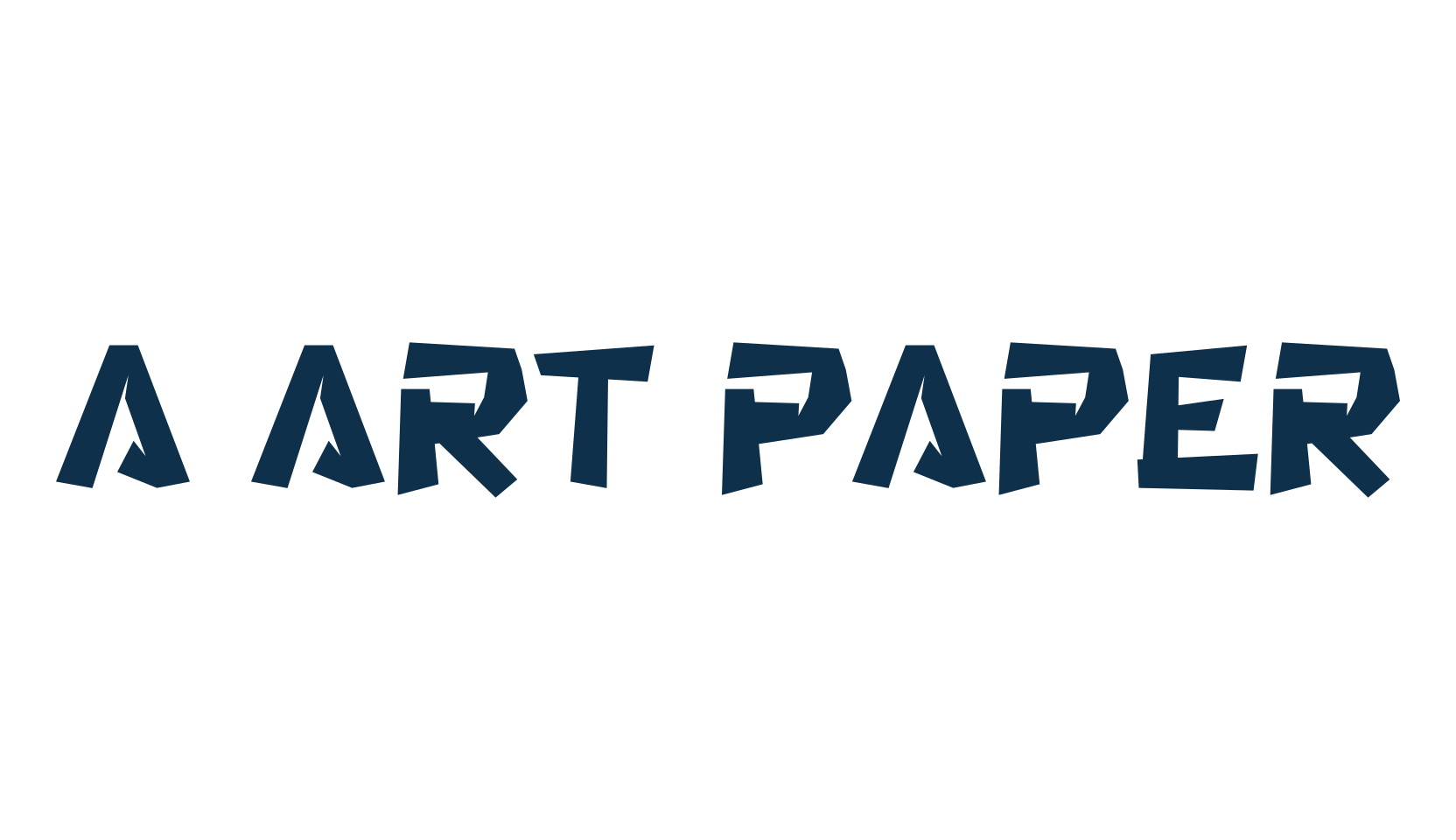 A Art Paper, fancy cartoon decorative font preview