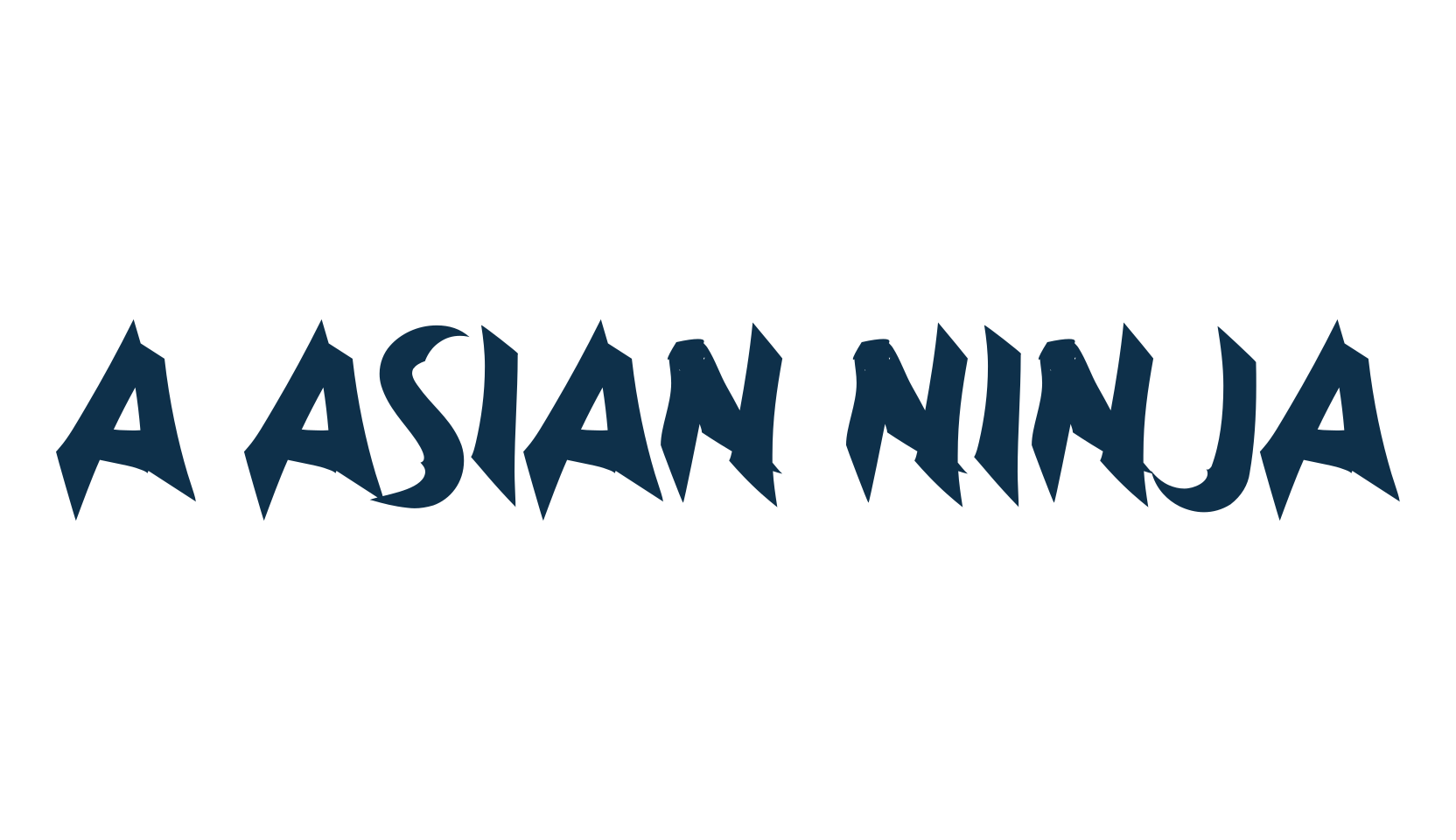 a Asian Ninja, chinese, jpn font preview