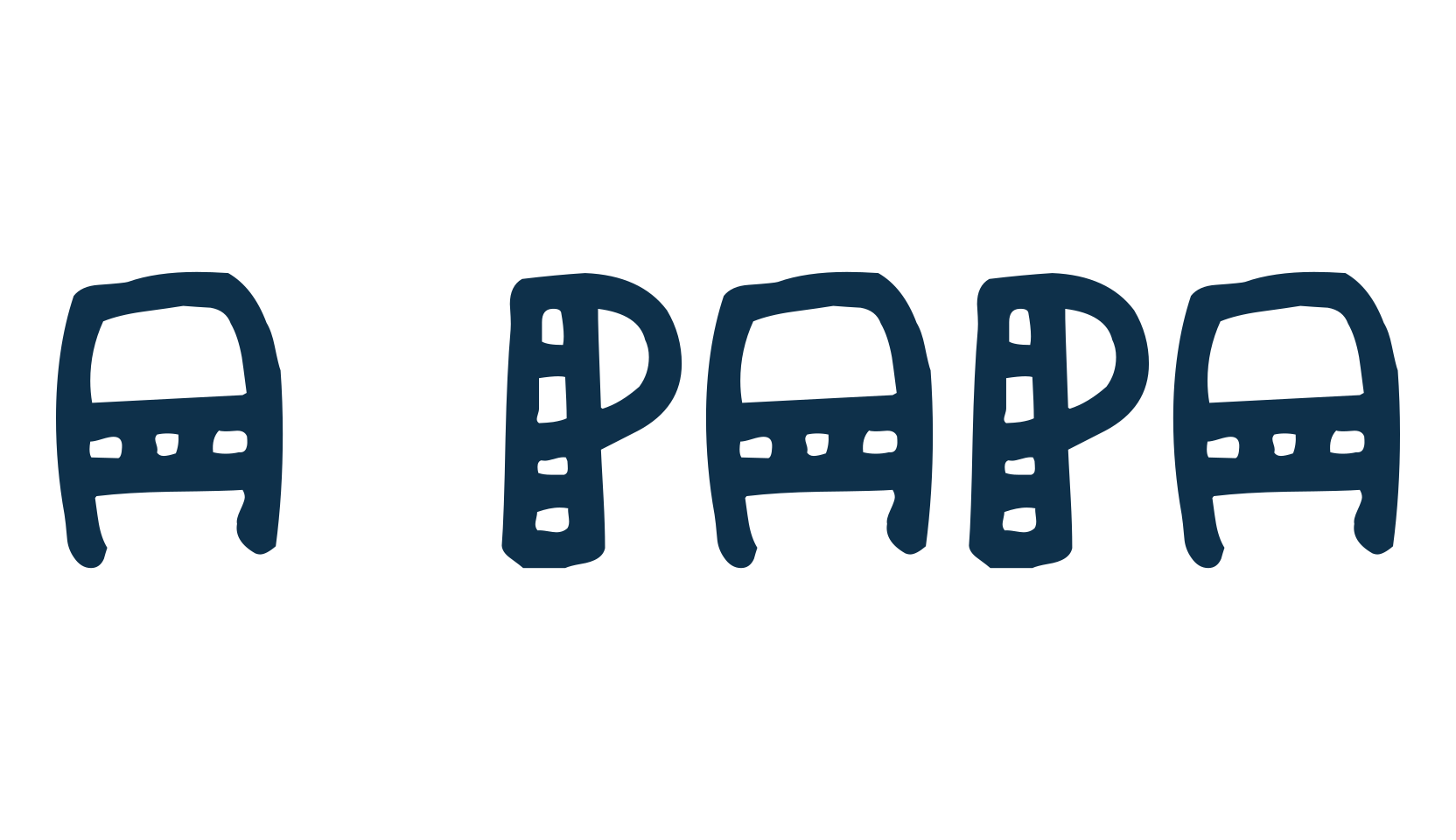 A Papa, mexican font preview