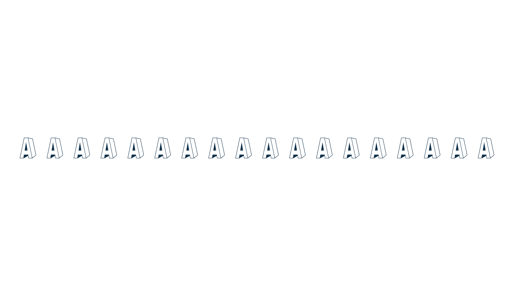A Ryal Black Block, fancy various decorative font preview