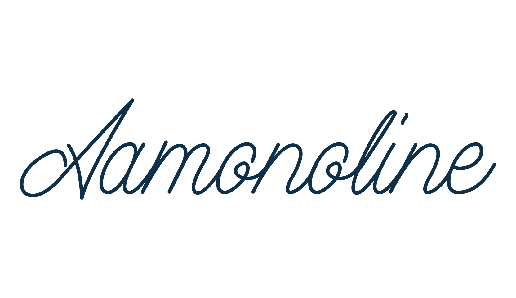 Aamonoline, various font preview