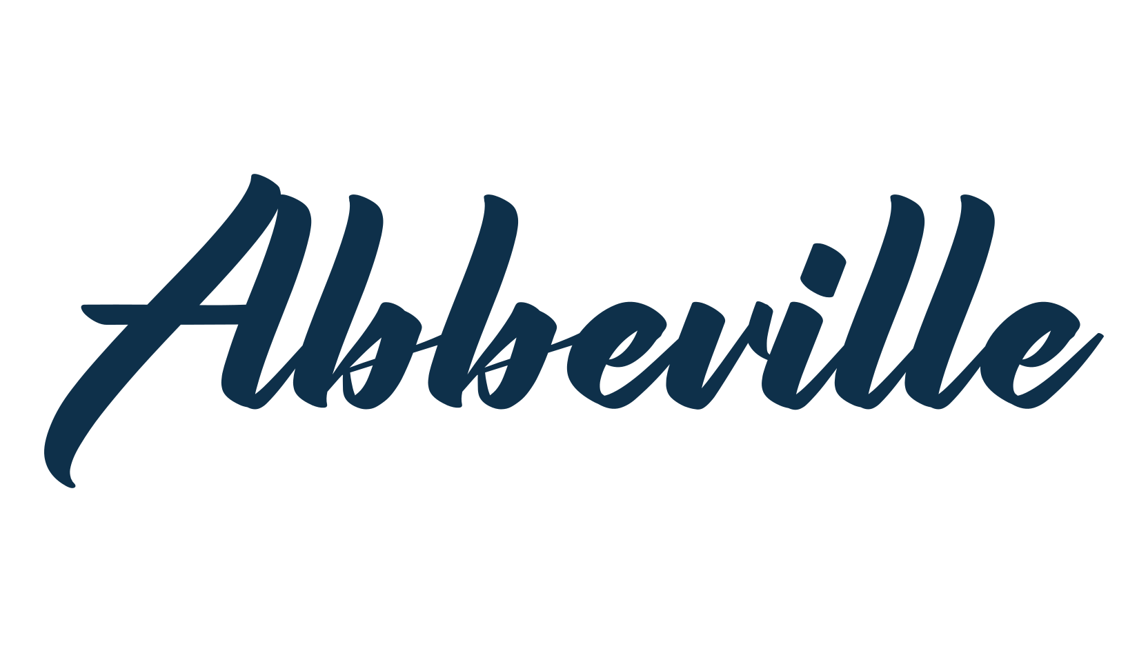 Abbeville, various font preview