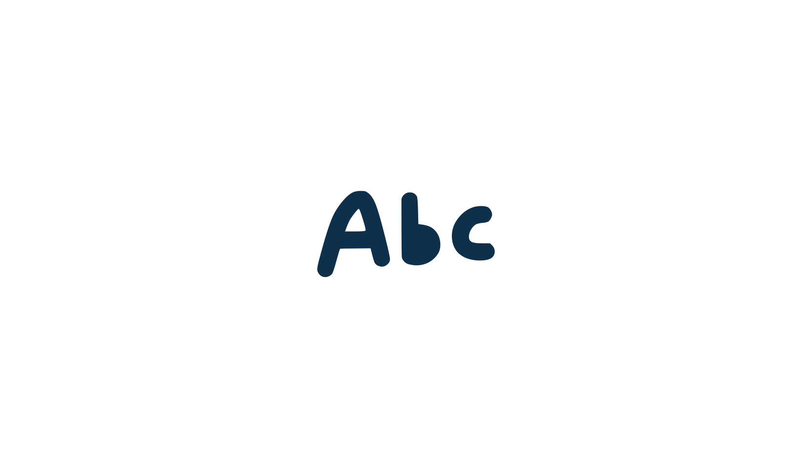 Abc, script handwritten fancy decorative calligraphy font preview