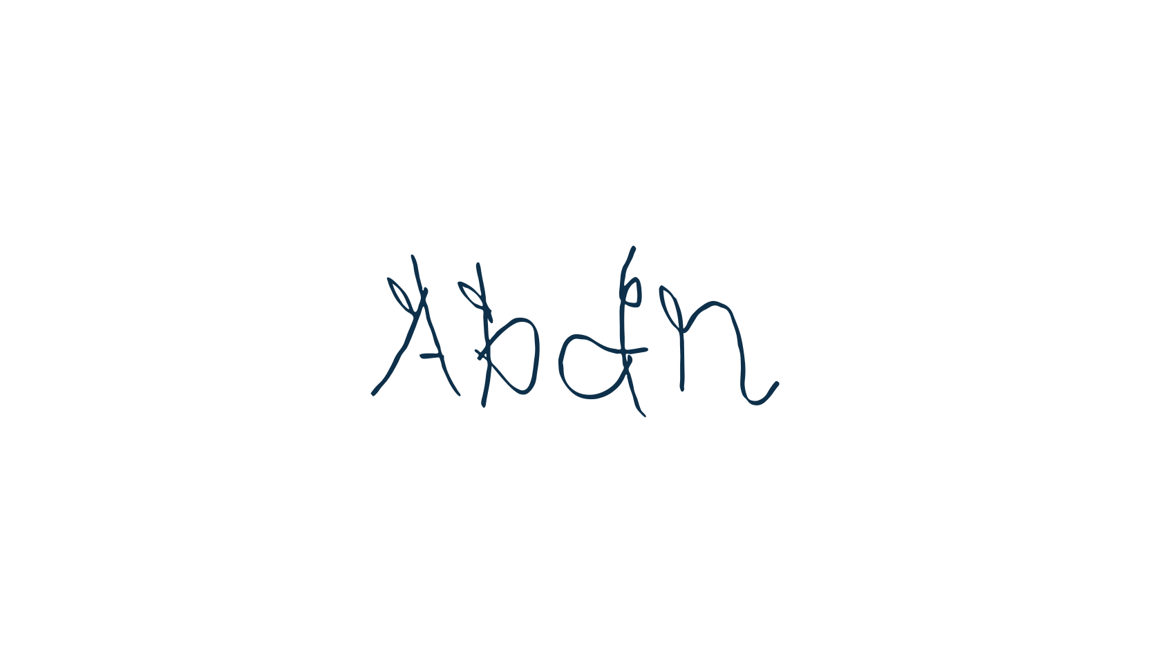 Abdn, script trash fancy decorative calligraphy font preview