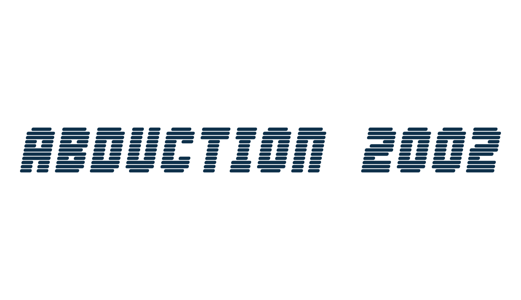 Abduction 2002, lcd font preview