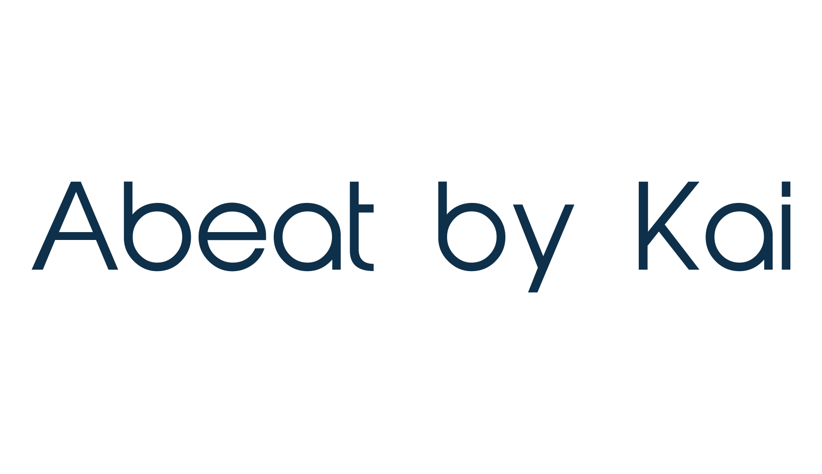 Abeat by Kai, basic sans serif font preview