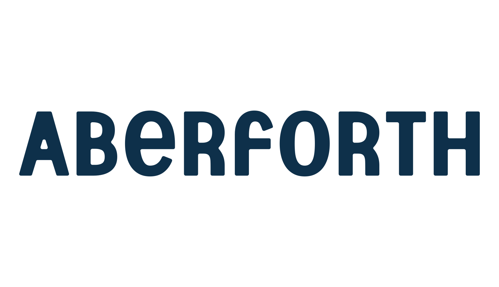 Aberforth, basic sans serif font preview