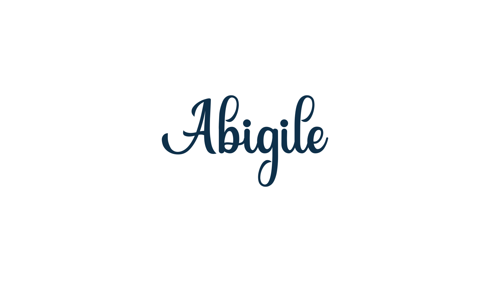 Abigile, fancy various decorative script calligraphy font preview