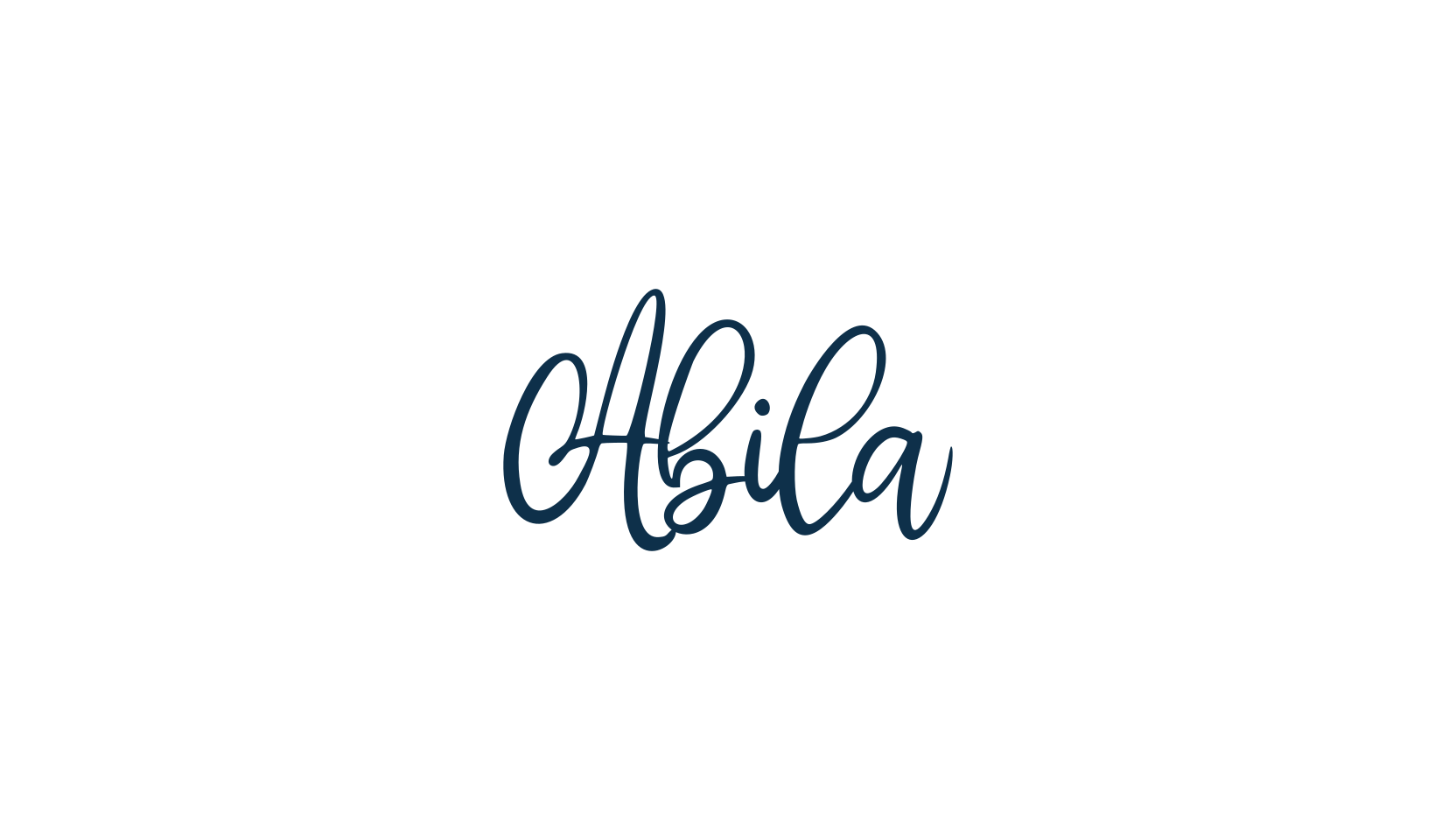 Abila, script calligraphy fancy decorative font preview