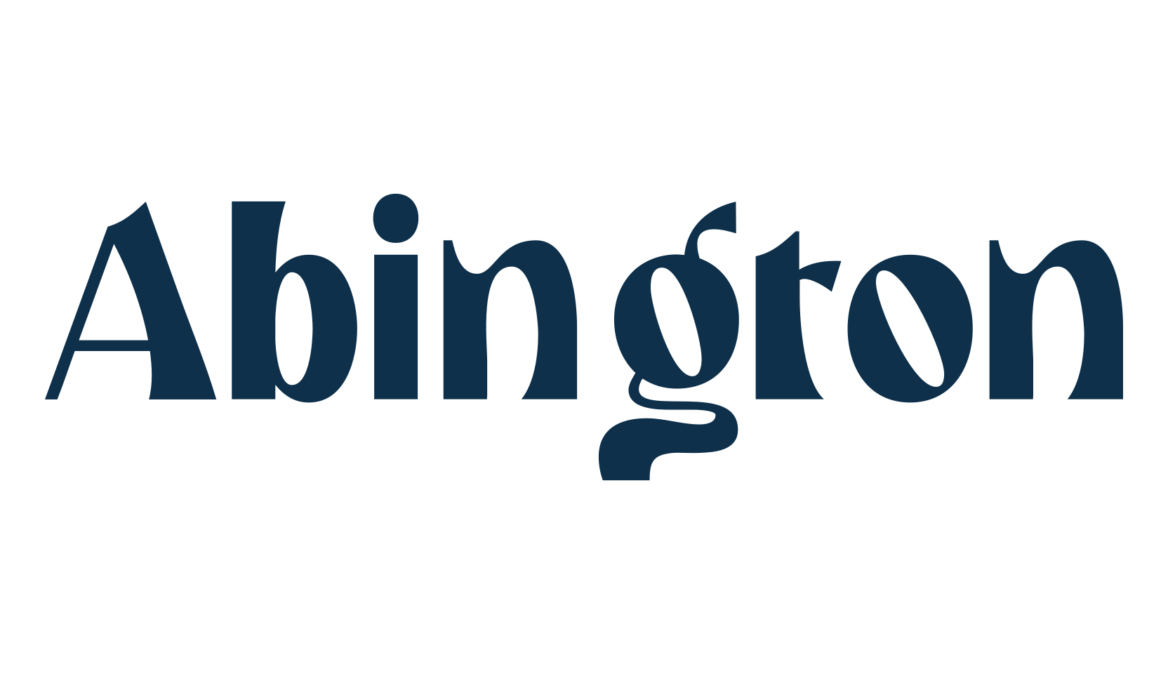 Abington, various font preview