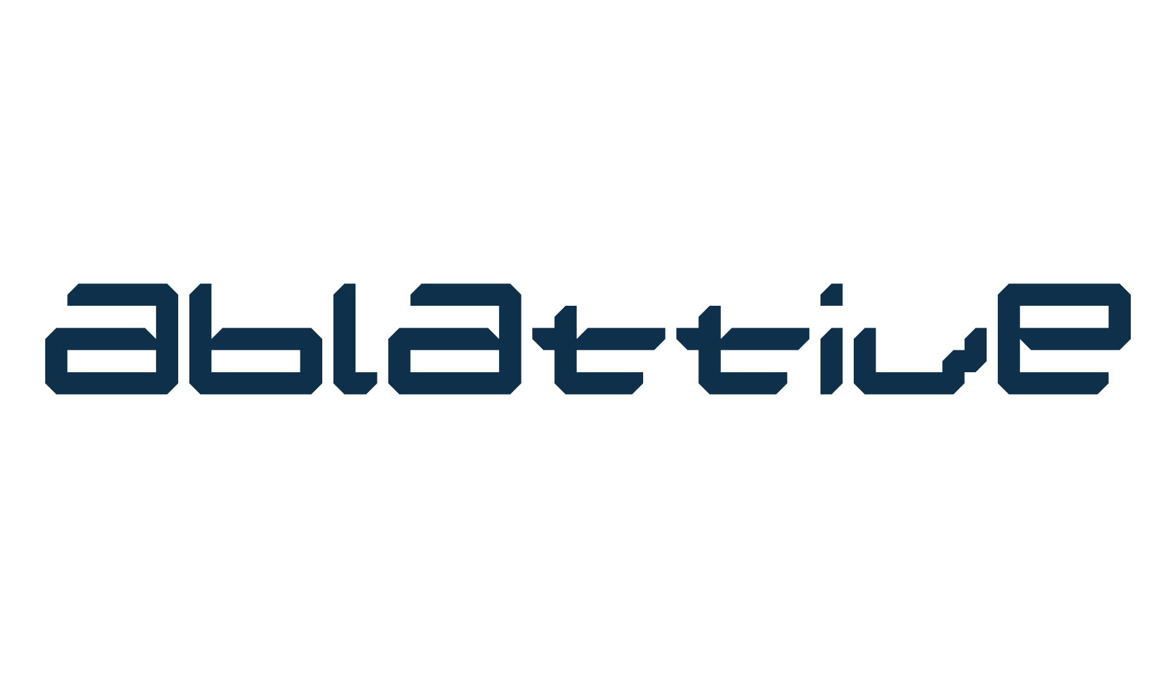 Ablattive, fancy various techno sci-fi font preview