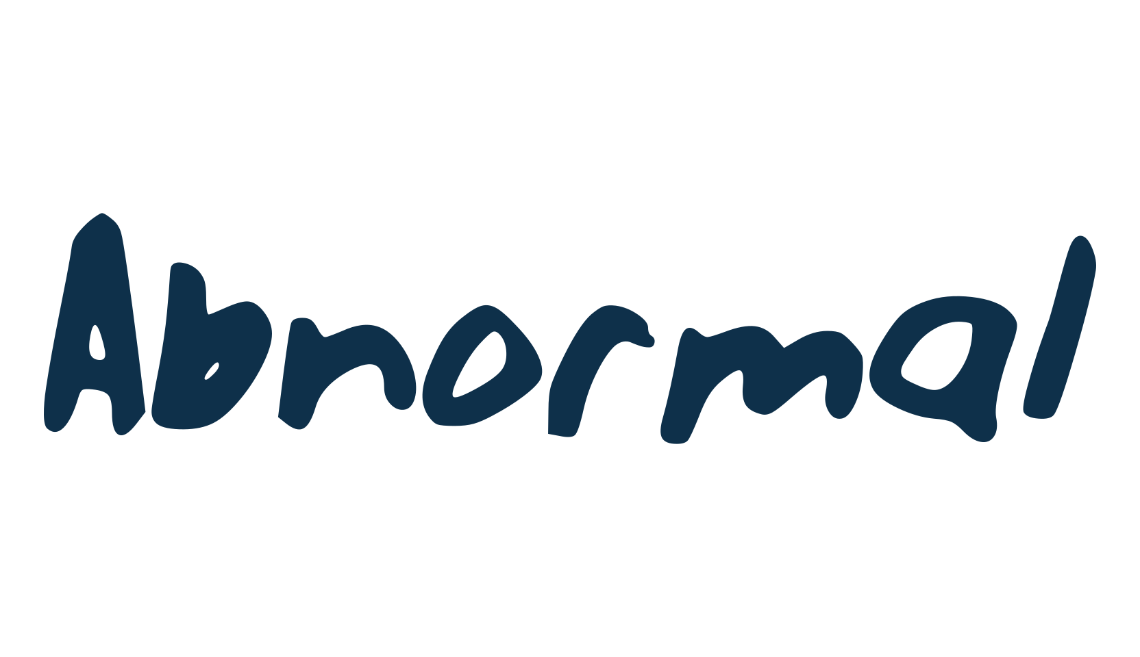 Abnormal, script handwritten fancy decorative calligraphy font preview