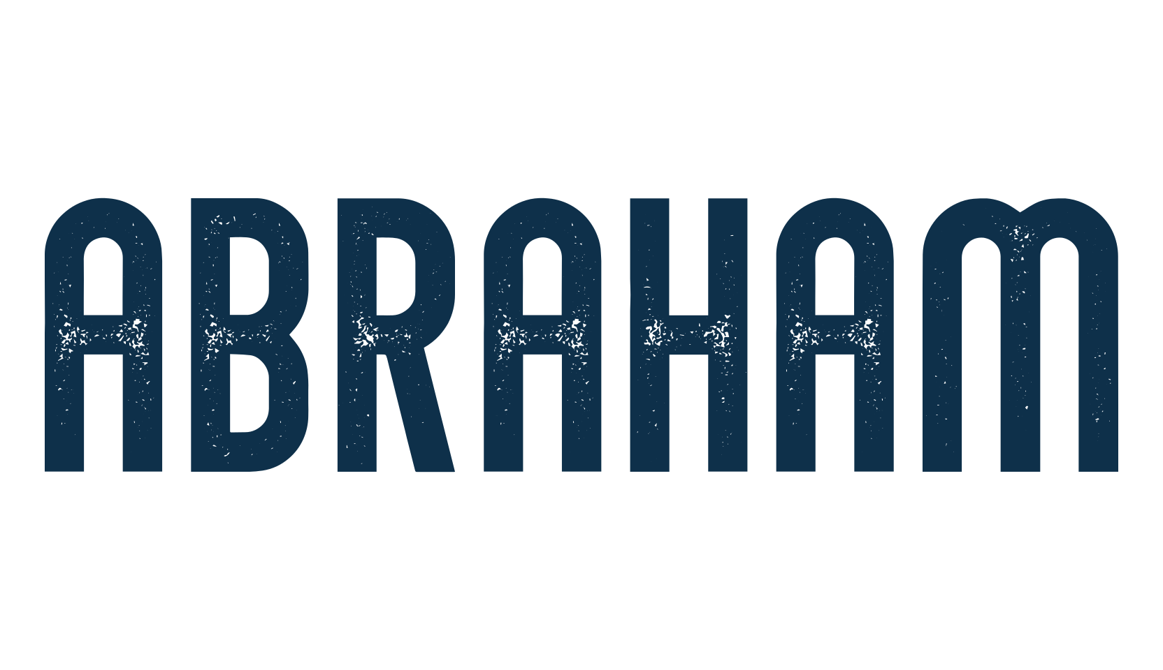 Abraham (abraham), retro font preview