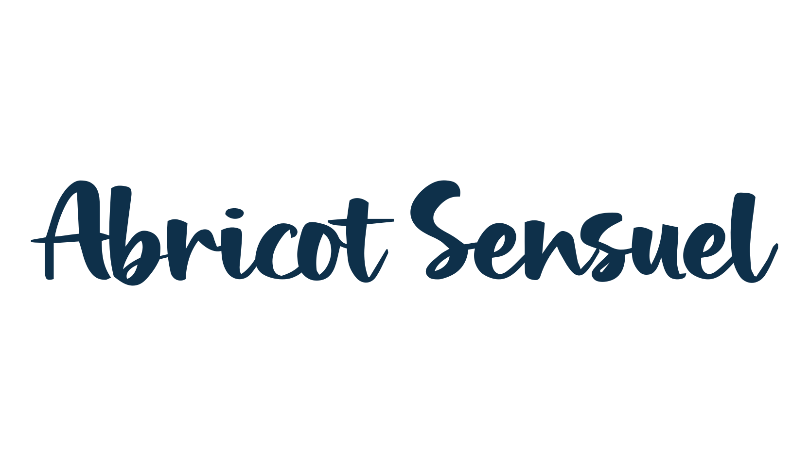Abricot Sensuel, fancy various decorative script calligraphy font preview
