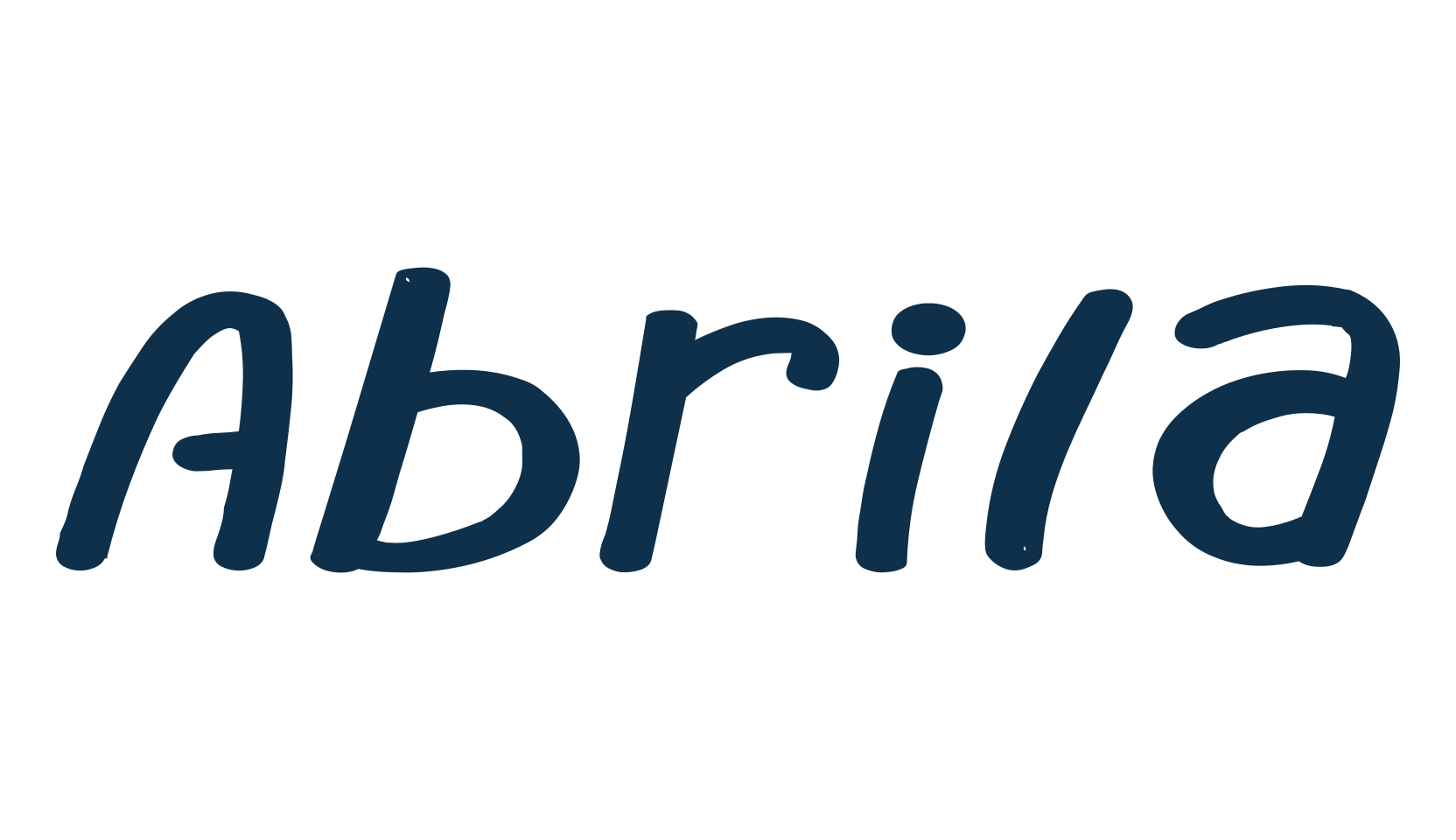 Abrila, fancy various decorative script calligraphy font preview