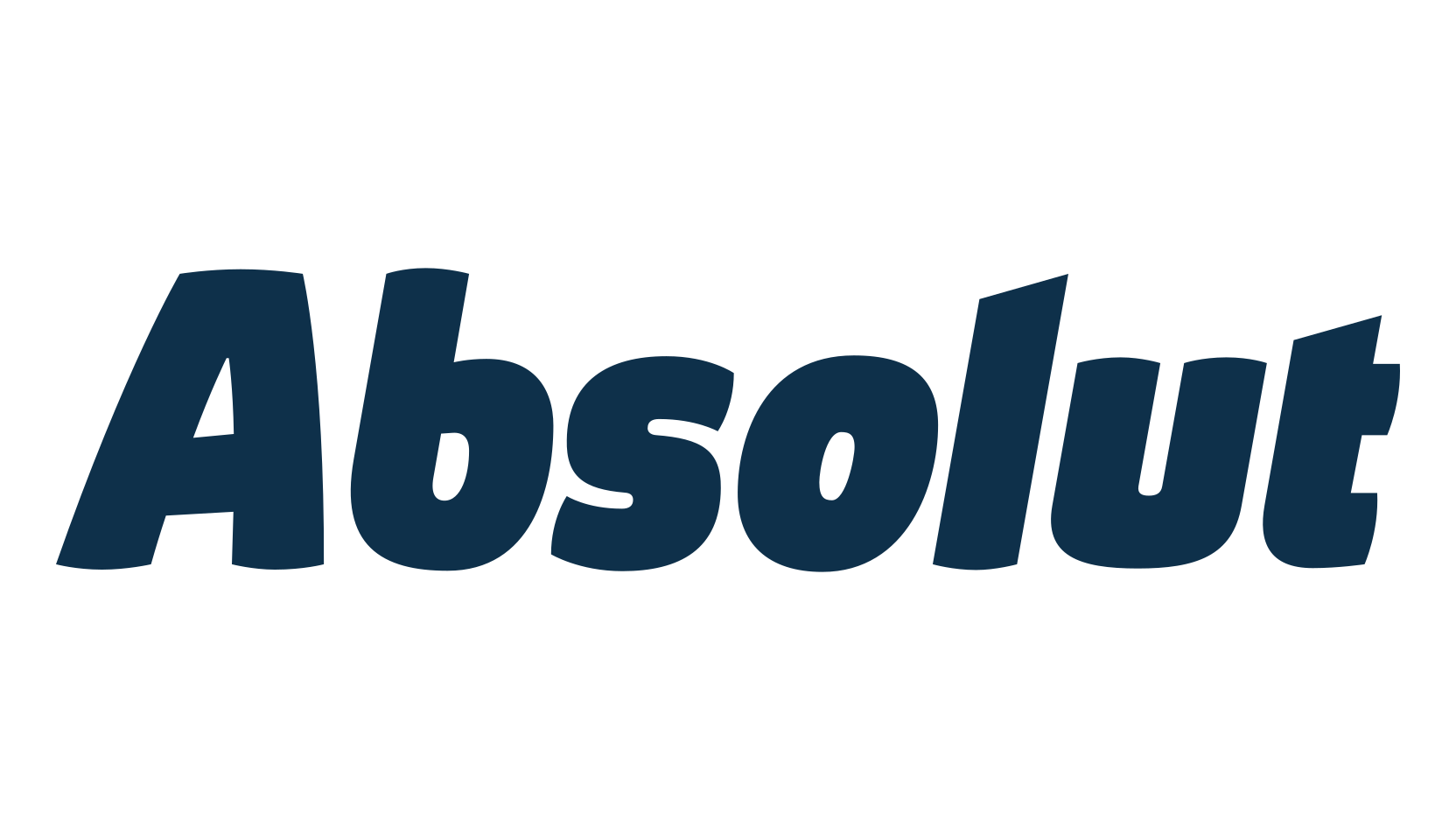 Absolut, basic sans serif font preview