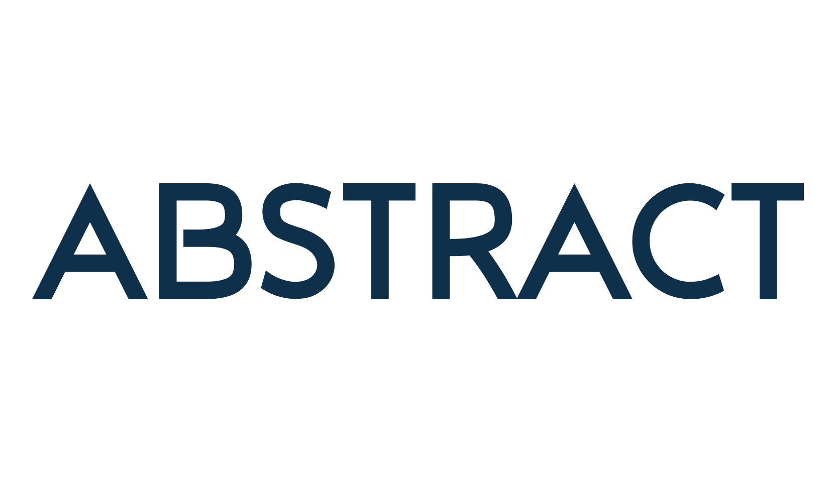 Abstract, basic sans serif font preview