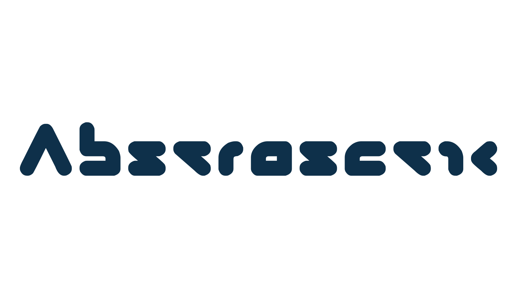Abstrasctik, fancy various techno sci-fi font preview