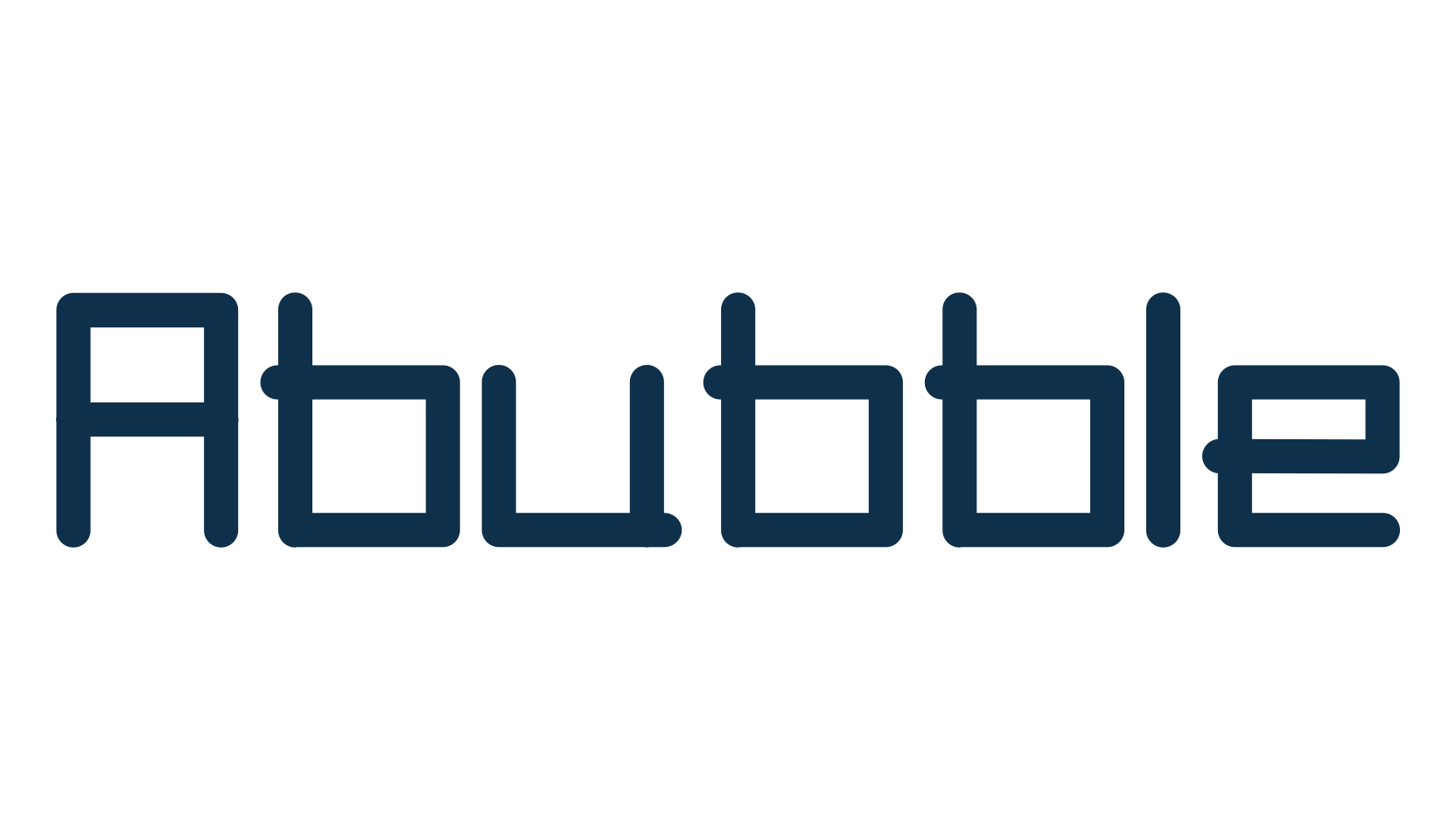 Abubble, various font preview