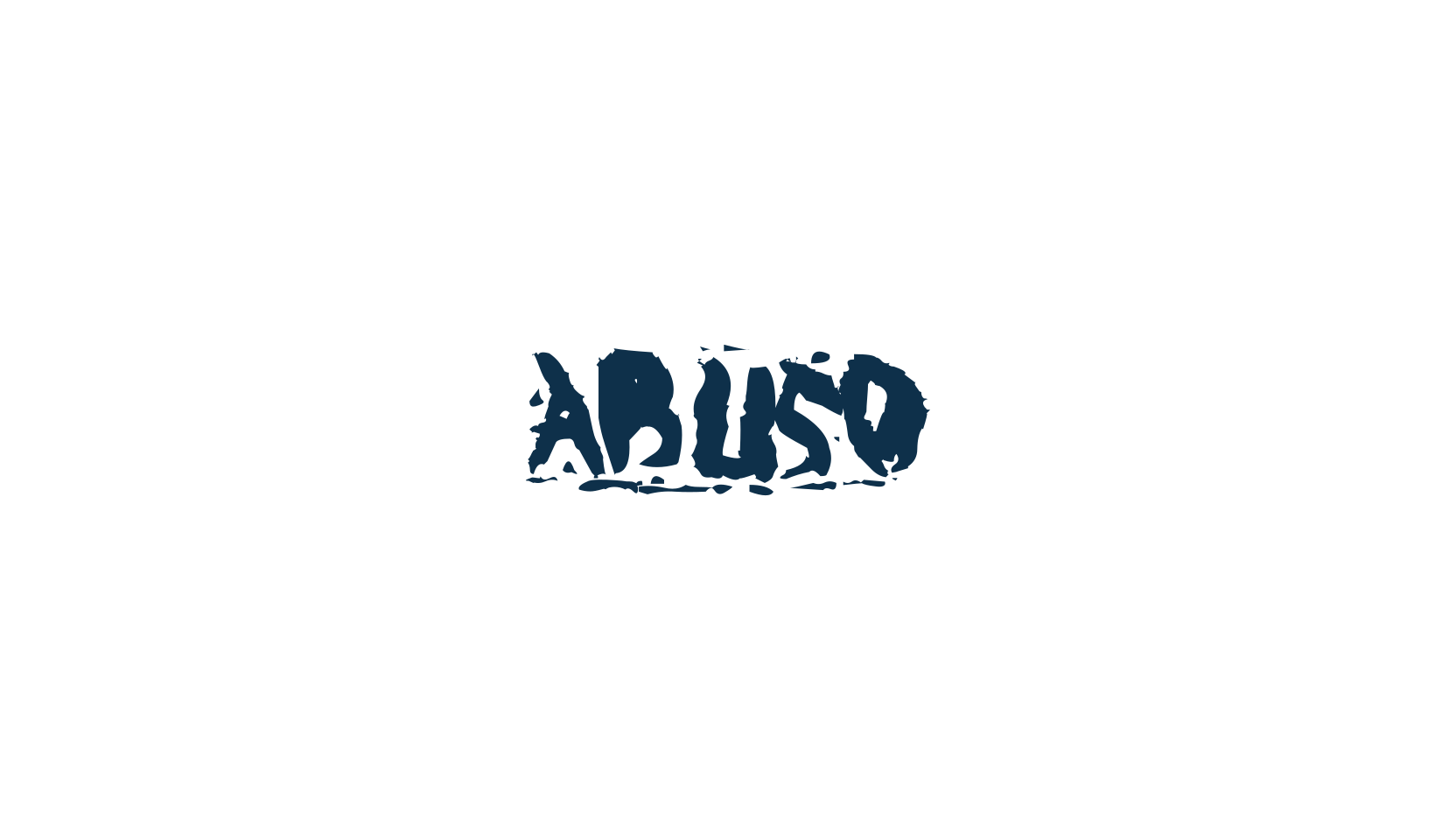Abuso, fancy destroy decorative font preview