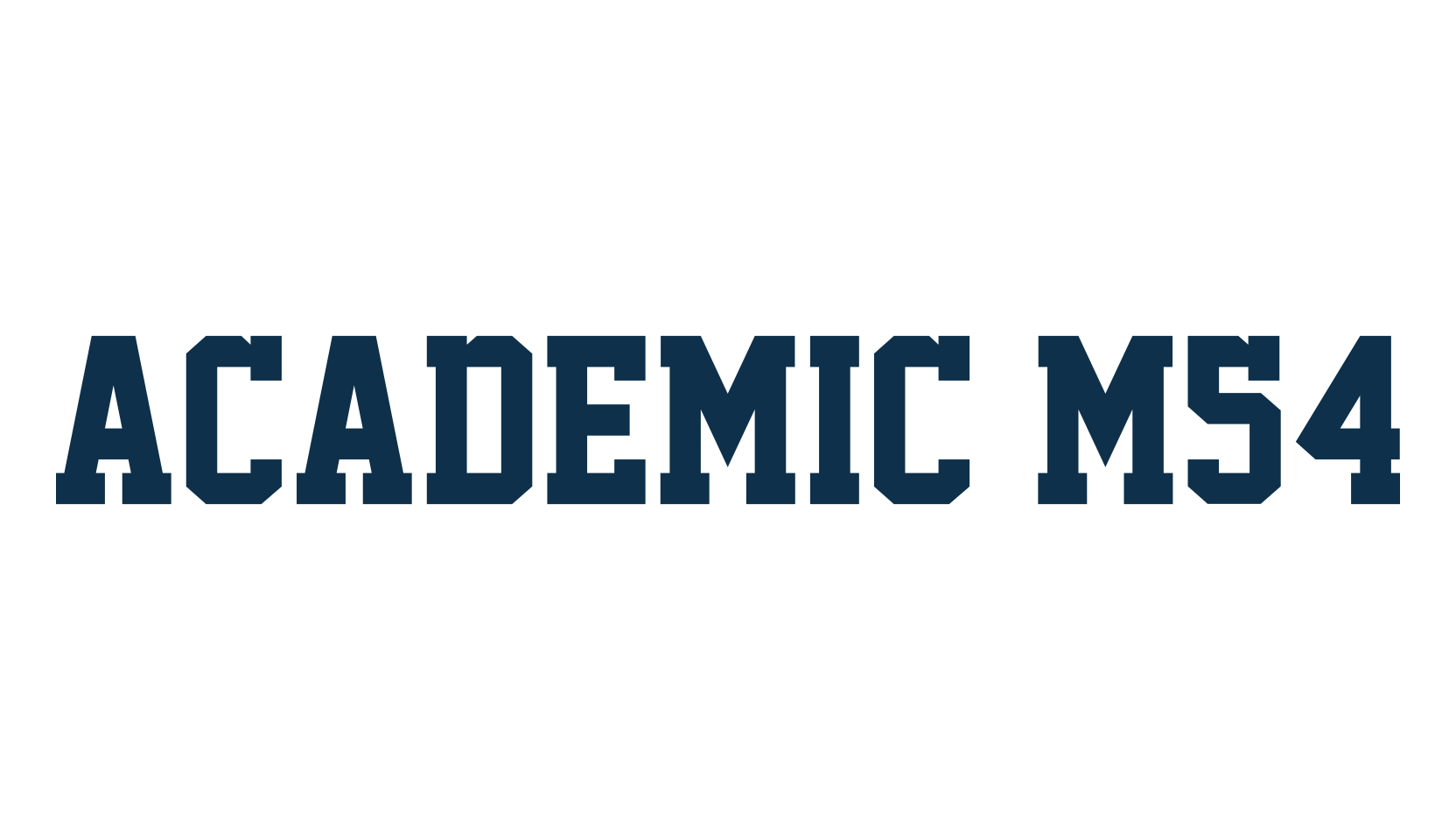 Academic M54, old school font preview