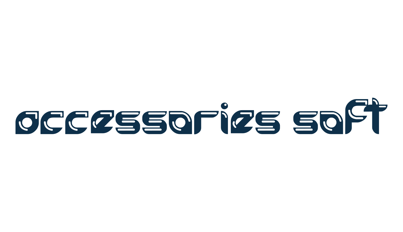 Accessories Soft, fancy groovy decorative font preview