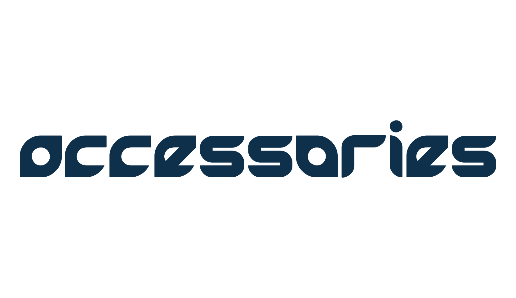 Accessories, fancy groovy decorative font preview