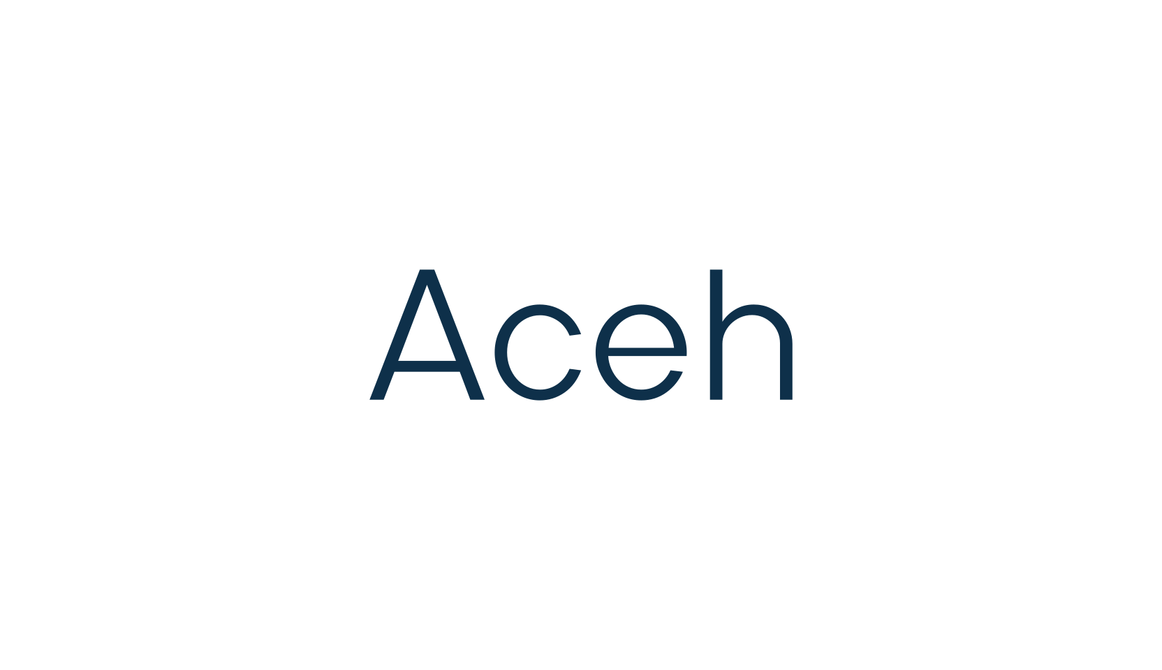 Aceh, sans serif font preview