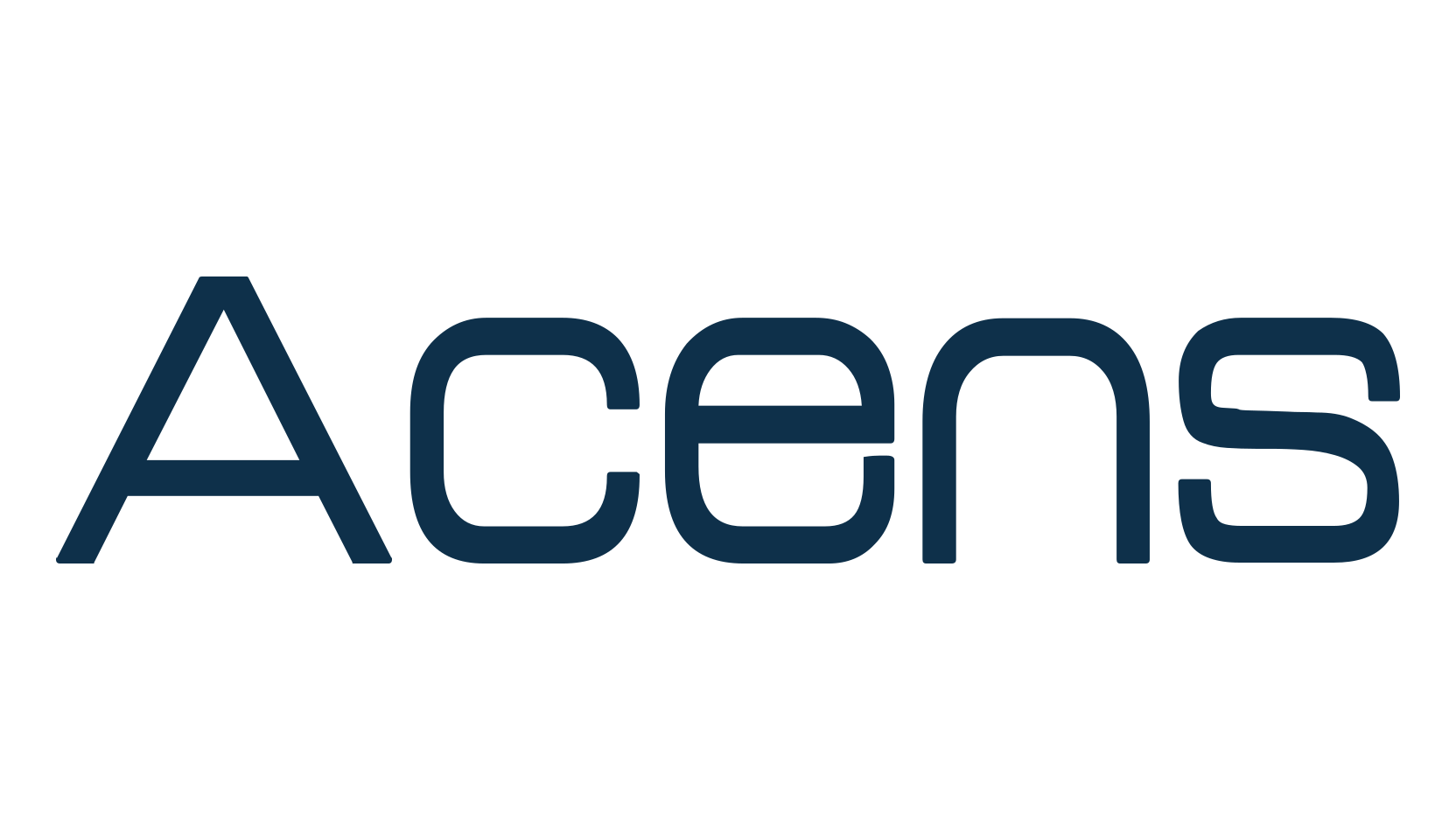 Acens, basic sans serif font preview