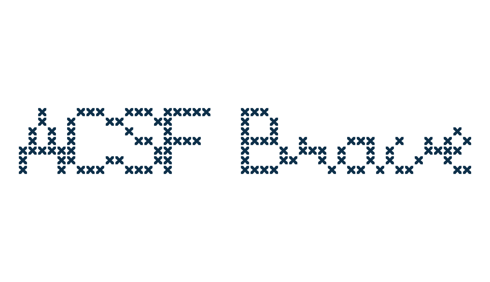 ACSF Brave, grid font preview
