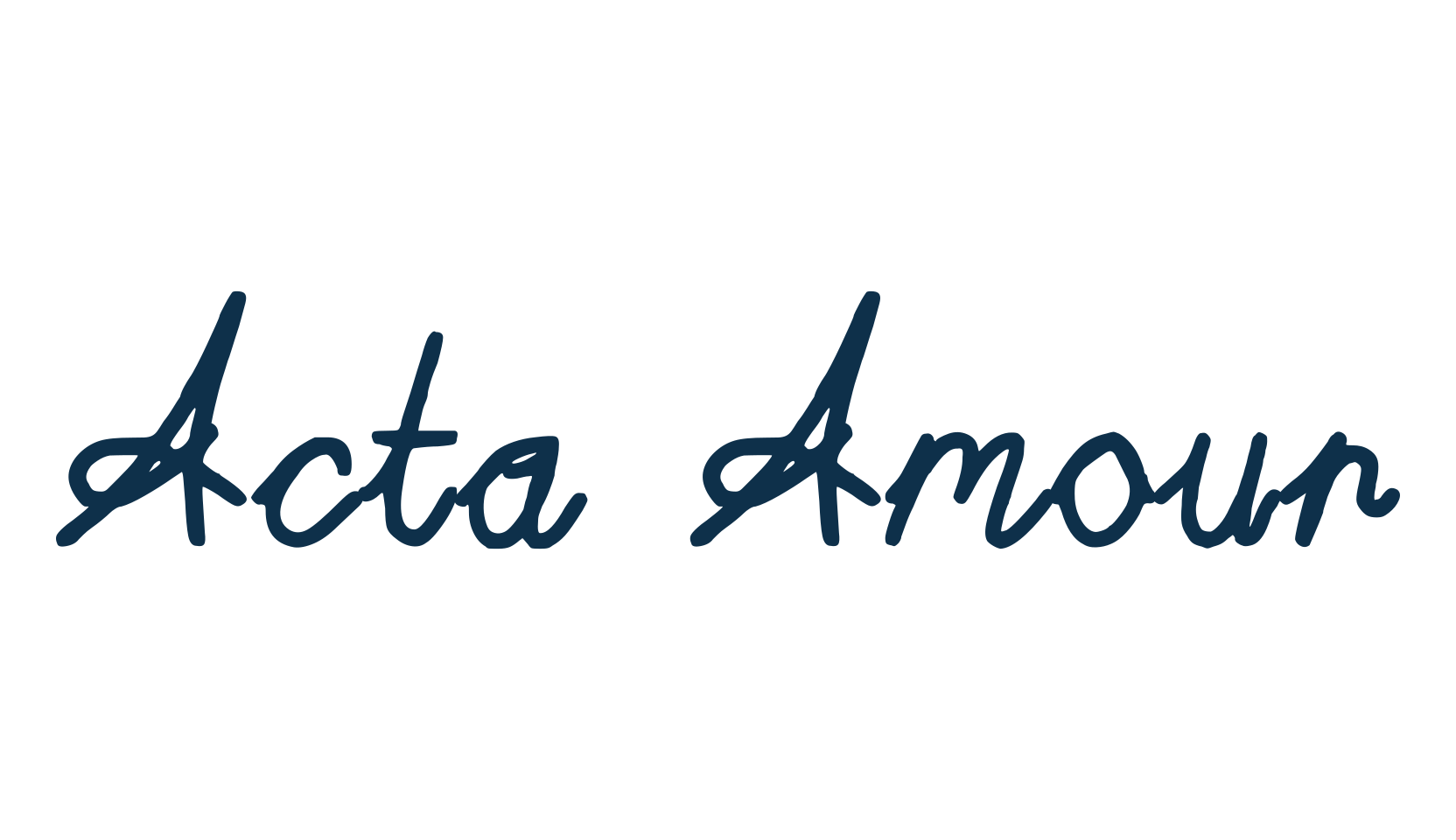Acta Amour, display market font preview