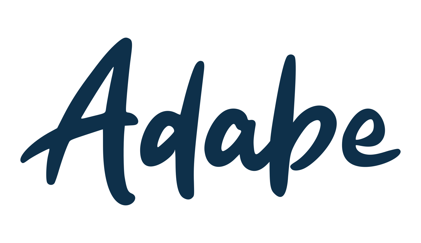 Adabe, script brush fancy decorative calligraphy font preview