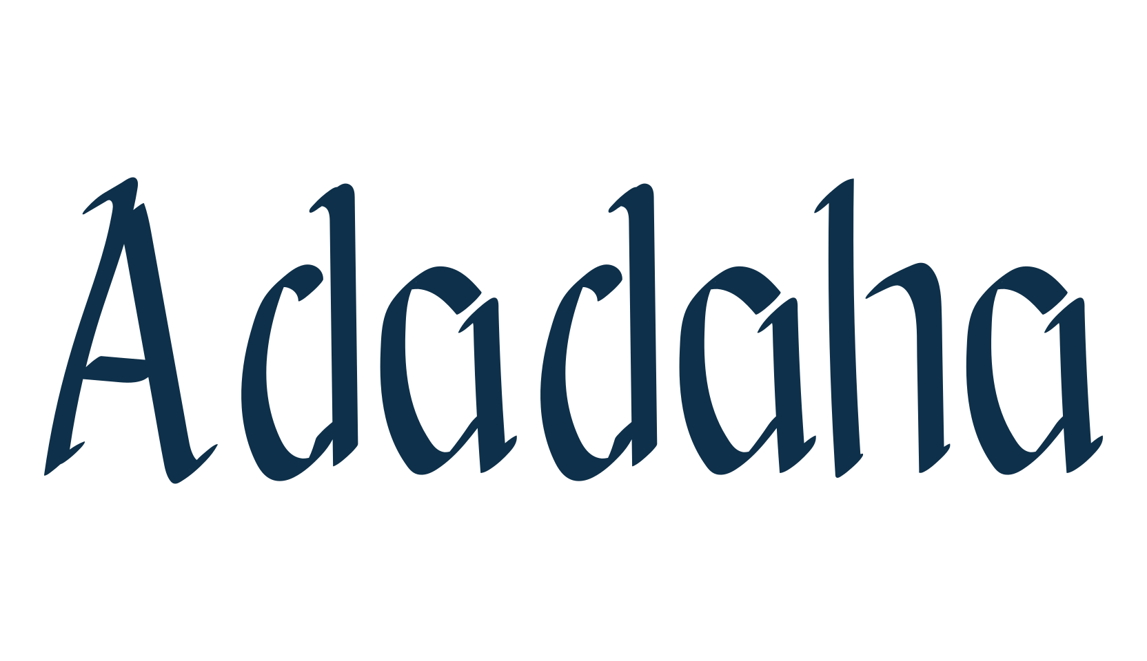 Adadaha, display market font preview