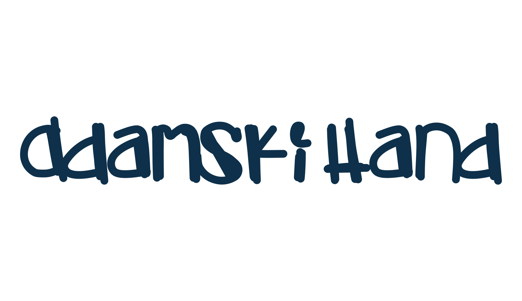 Adamski Hand, handwriting font preview