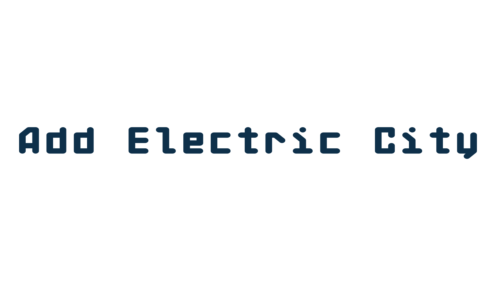 Add Electric City, various font preview