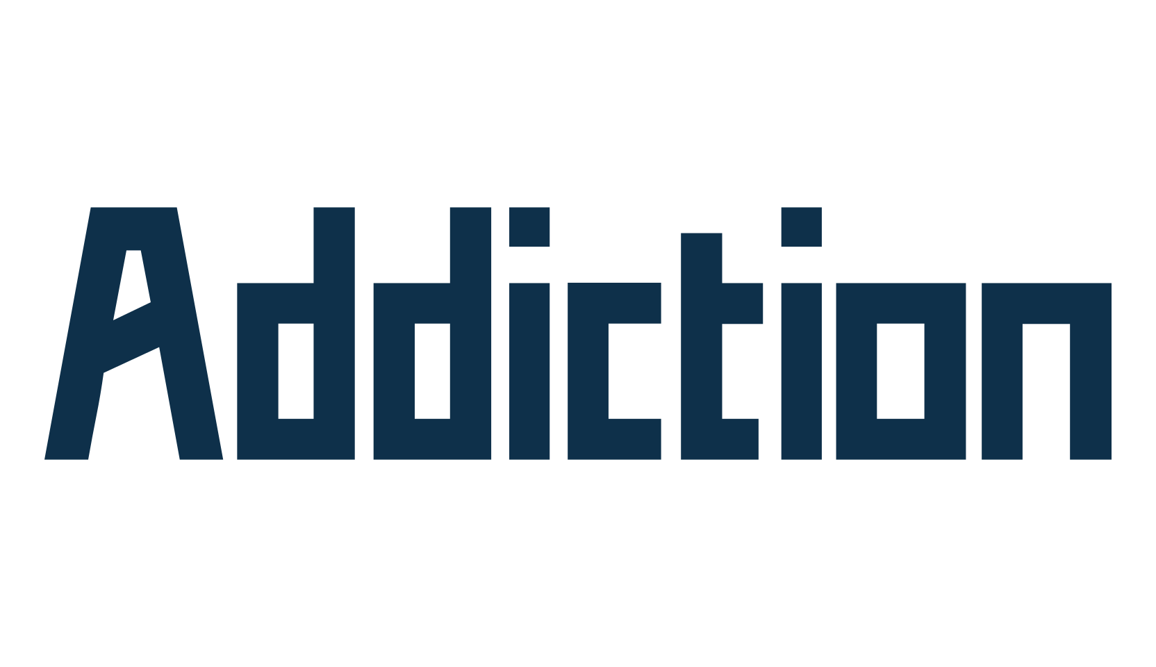 Addiction, various font preview