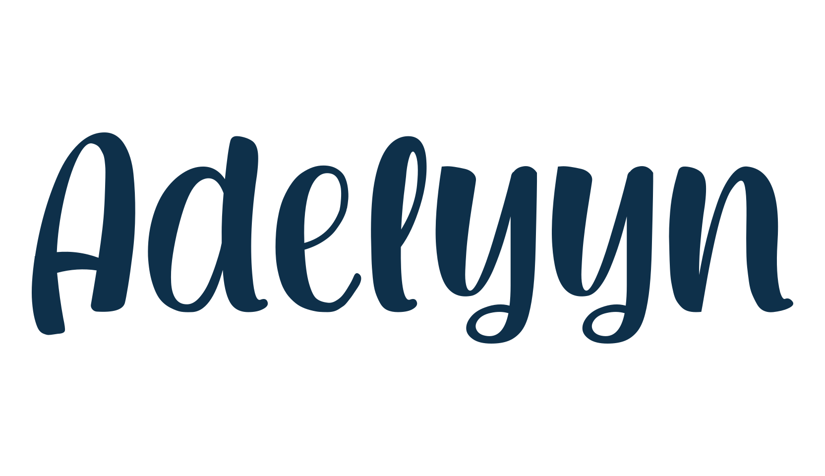 Adelyyn, display market font preview