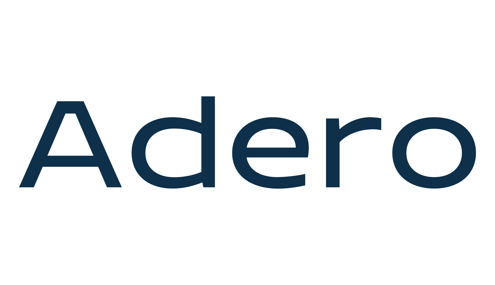 Adero, sans serif font preview