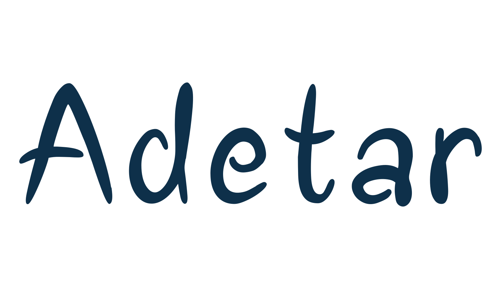 Adetar, various font preview