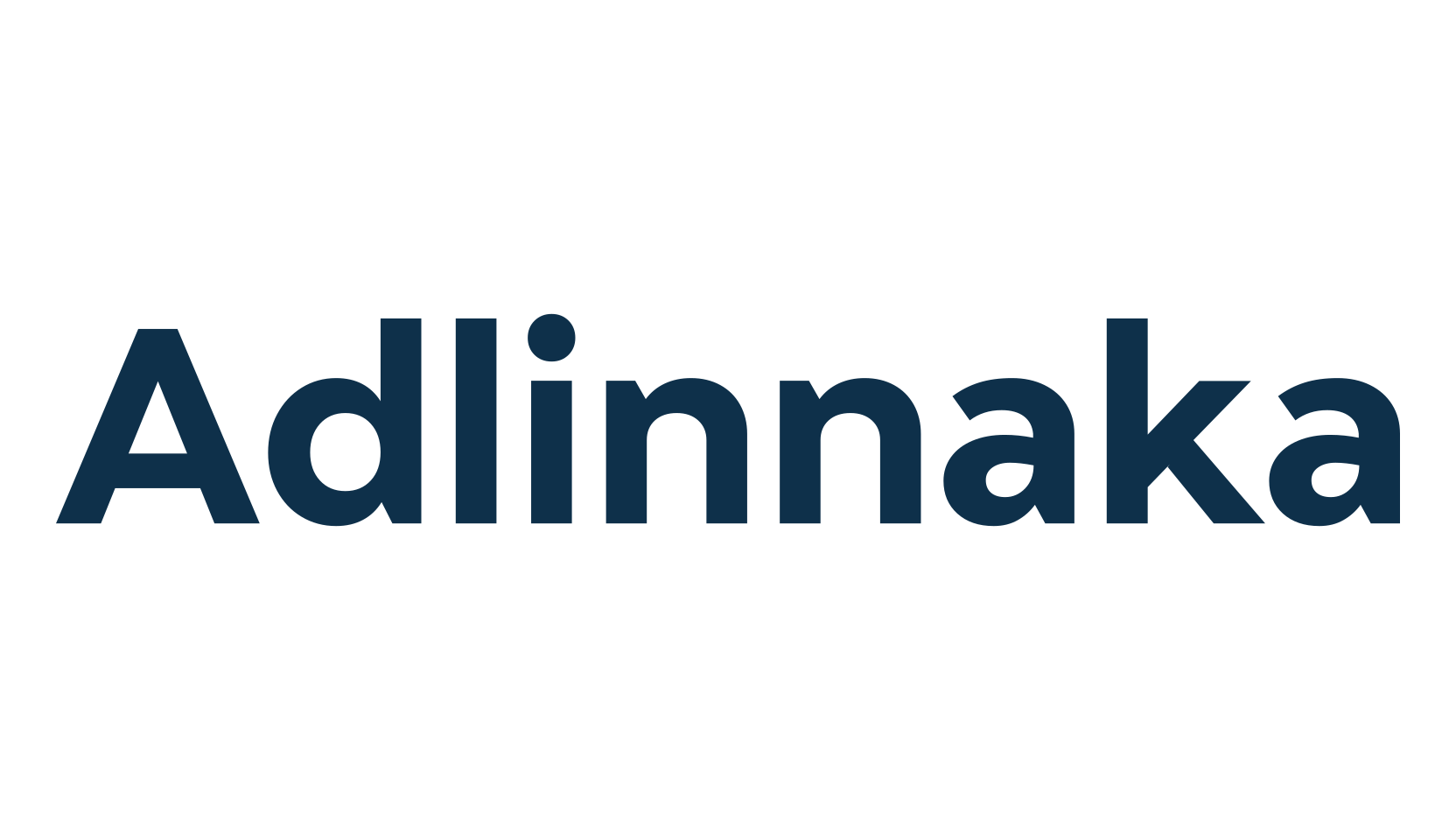 Adlinnaka, basic sans serif font preview