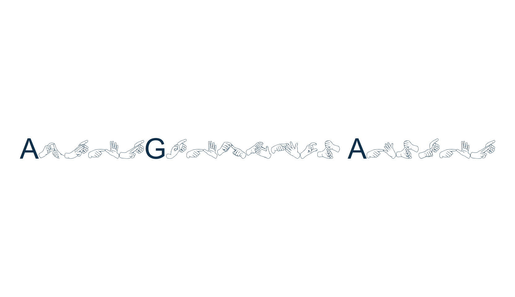 AdmanGraphics Auslan, fancy decorative font preview